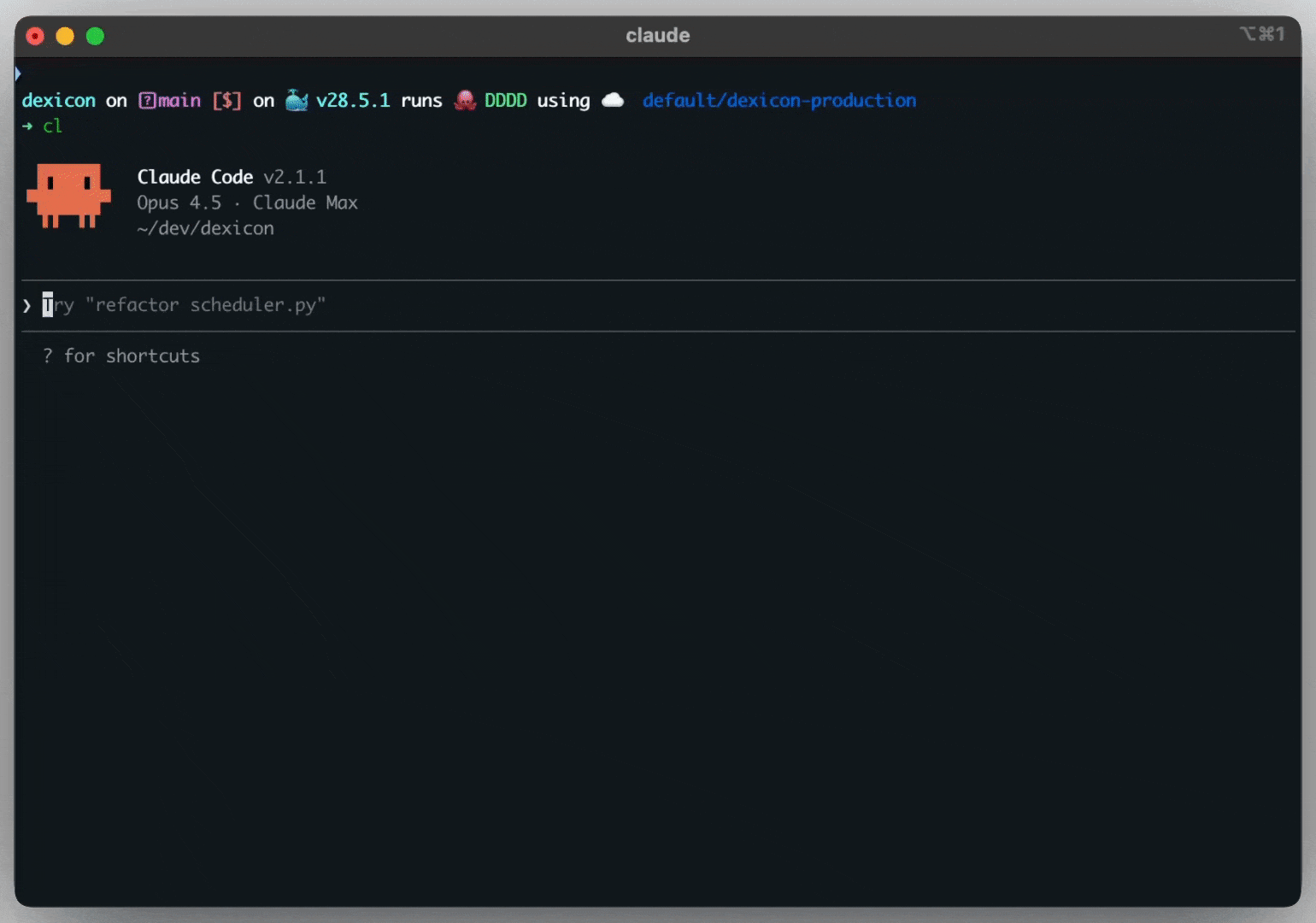 Dexicon Search drill-down example
